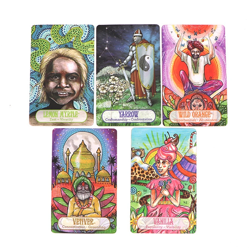 Custom Card Decks Printing Oracle Affirmation Gold Trim Tarot Cards Modern Witch Tarot