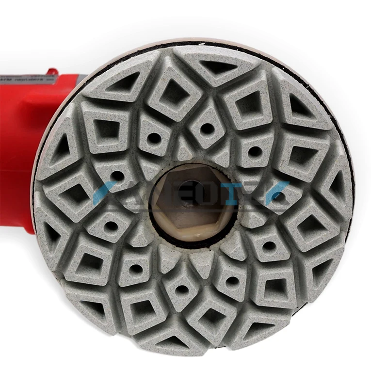KANEOTEK 7-Step Diamond Snail Lock Edge Polishing Pads For Granite Marble Limestone Quartz Engineer Terrazzo Stone