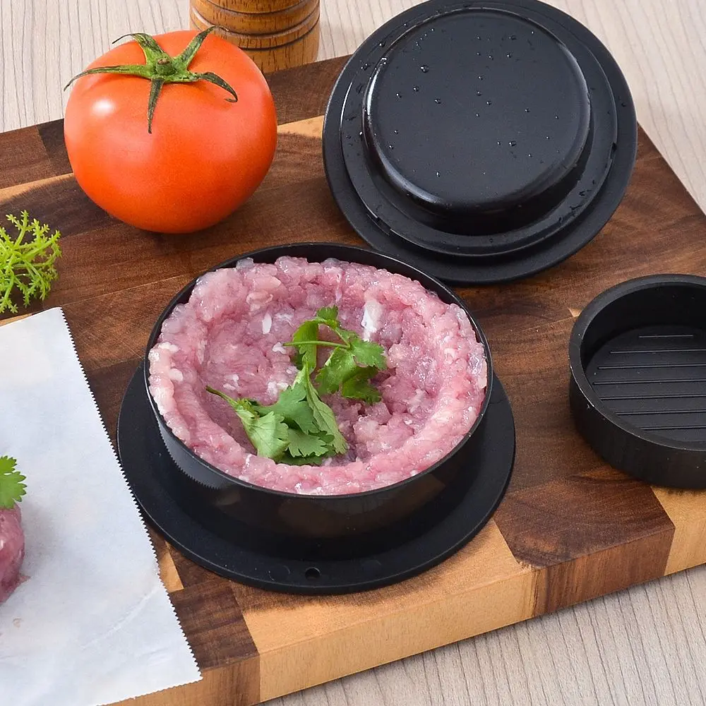 New Product ideas 2023 Round plastic Patty press kitchen accessories Hamburger meat press for hamburgers