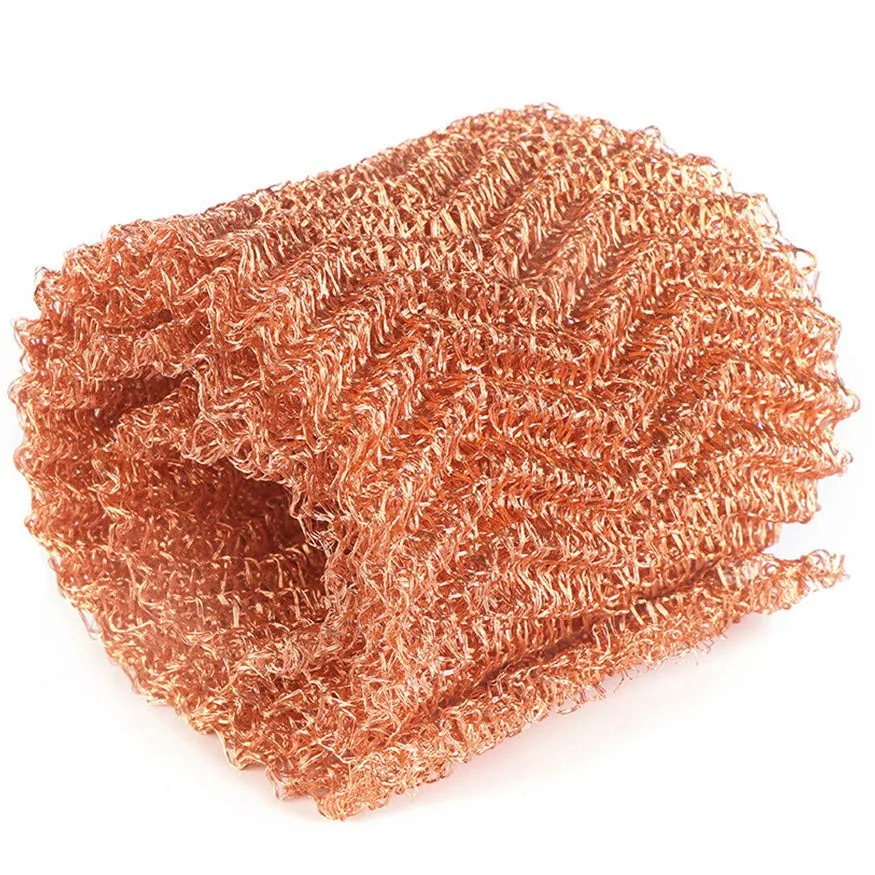Knitted Copper Wire Mesh for Mouse Rodent Pest Control Fence