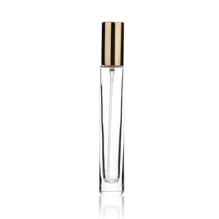 Screw Neck 10ml Glass Perfume Bottle With Pump Sprayer