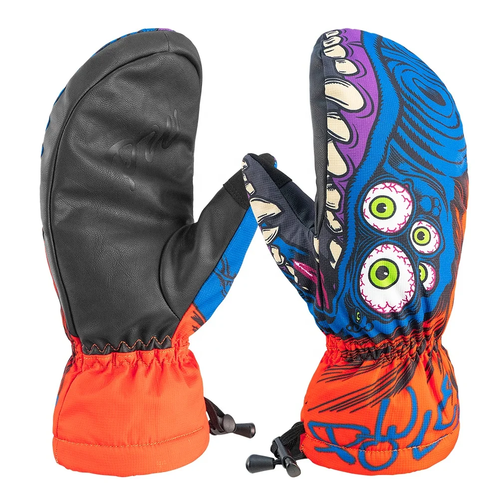 Factory Direct OEM ODM New Design Snowboard Gloves Non Slip Premium Quality Low Price Ski Mitten Manufacturer