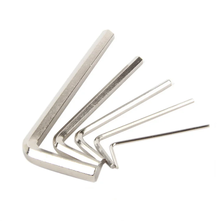 
DIN911 Alloy Steel L Type Allen Hexagon Wrench Keys L style Allen Wrench 