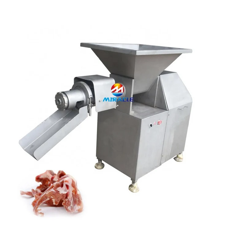 Low Temperature Industrial Chicken Goose Skeleton Bones and Meat Separator