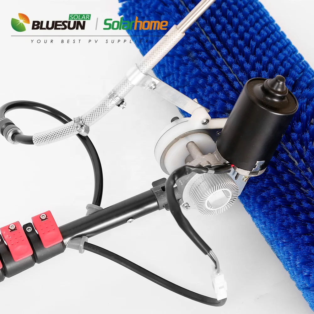 Precio de Bluesun para el conjunto de herramientas de limpieza de paneles solares, uso popular de limpieza de la placa solar, li