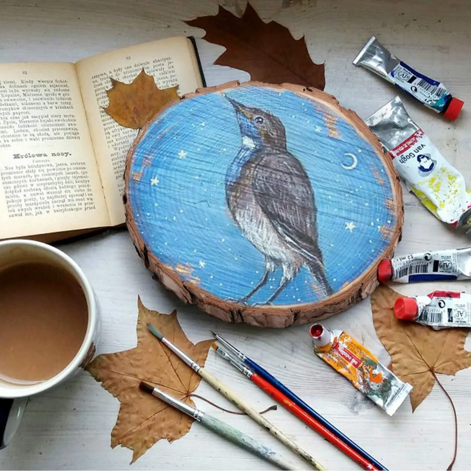 DIY поделки незаконченные срезы из натурального дерева круглые сосновые для деревянных украшений деревянные коры бревенчатые круги рождественских поделок