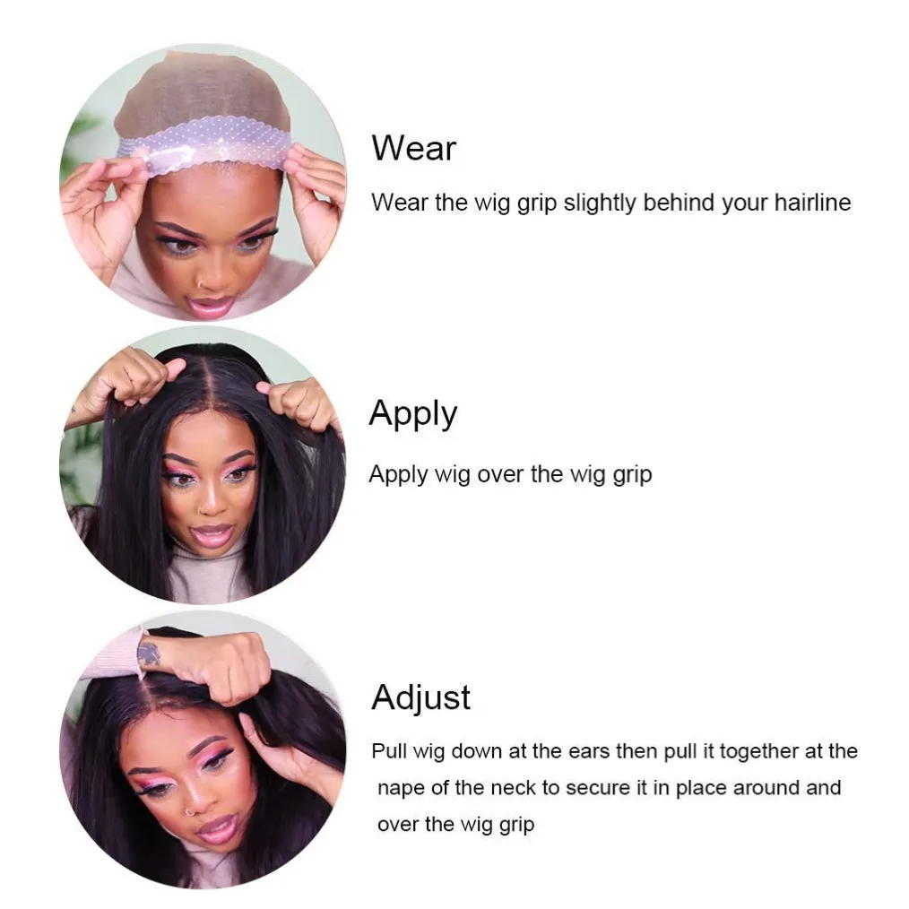 Hot Sell Silicone Wig Grip Headband Non Slip Hair