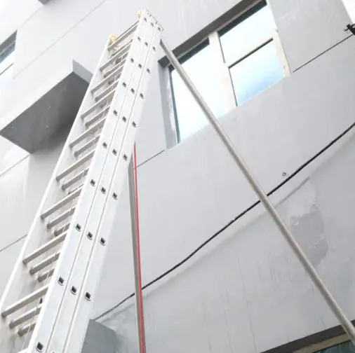 
Customize length Rescue Fire Fighting Aluminum 3 Section Ladders 