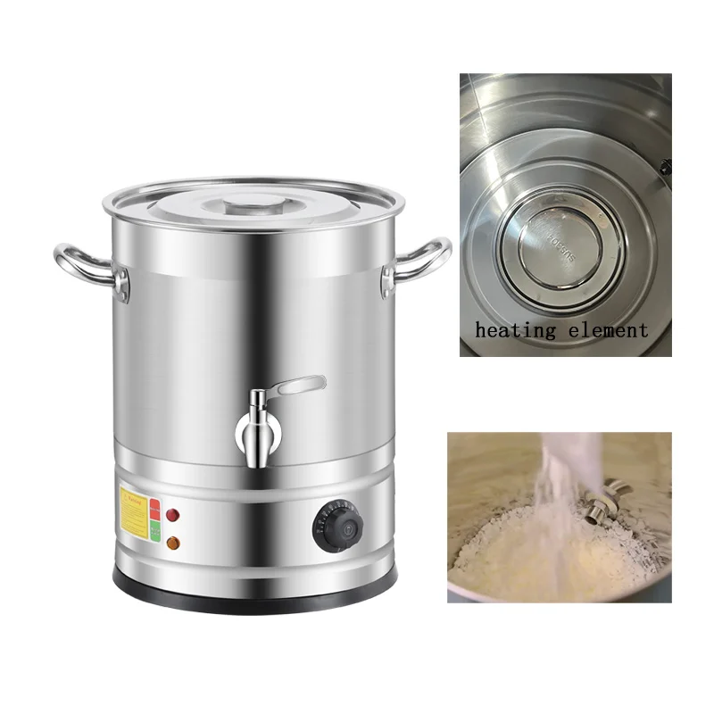 58L Big Size Candle Making Machine Electric Melting Pot Soy Bee Paraffin Wax Candle Melter