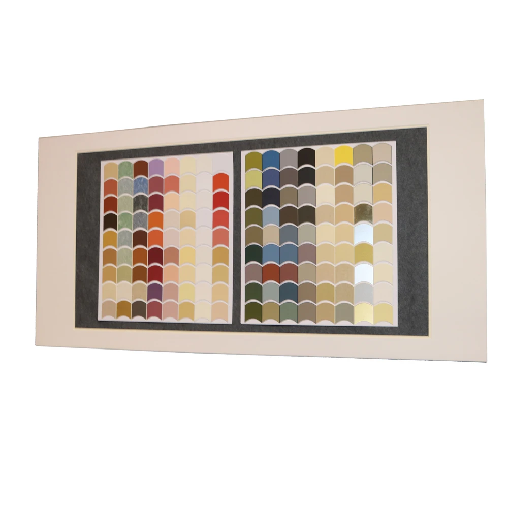 Double Silver Mat Board for Photo Frames Enhances the Visual Appeal of Your Artwork or Memories