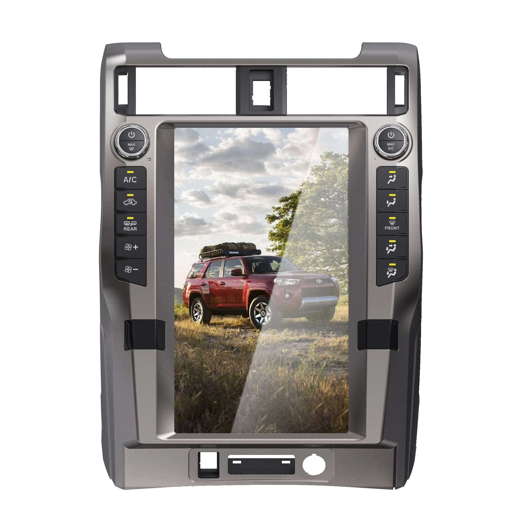 Replacement Car DVD Gps Navigation Radio For Toyota 4Runner 2010 - 2022 Touch Screen Android 16 inch Multimedia Carplay