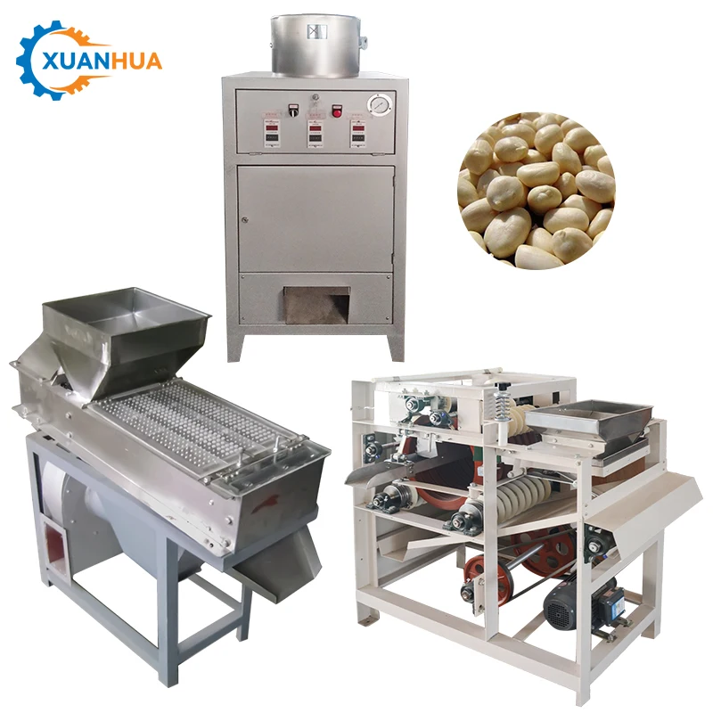 cashew nut processing machinepeeling equipment dry fruits nuts almonds walnuts fresh beetle pistachio nuts peeling machine