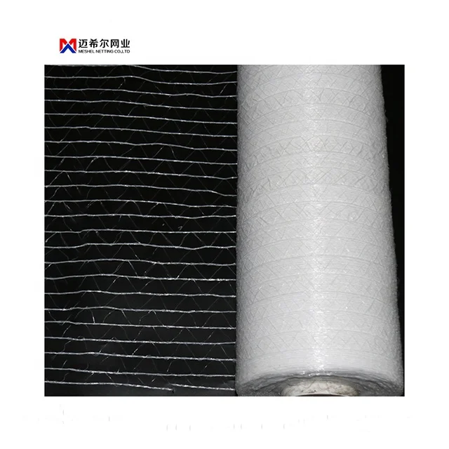 agricultural plastic hay silage round bale net wrap Package grass network Strapping grass netBundle of grass network silage tarp