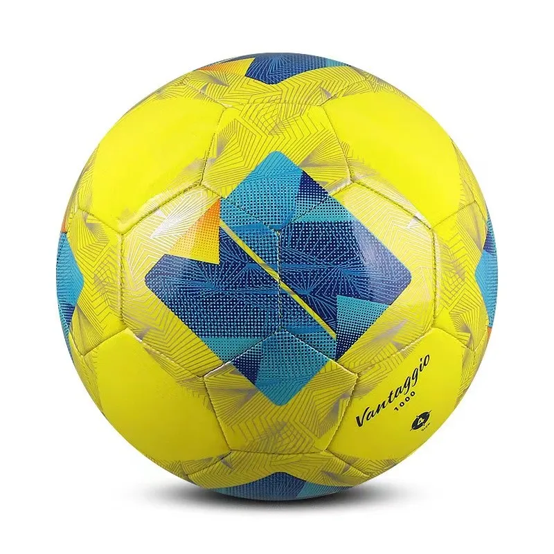 2024 машина balon de futbol с индивидуальным логотипом, сшитая текстурированная полиуретановая оригинальная расплавленная кожа, футбольный мяч