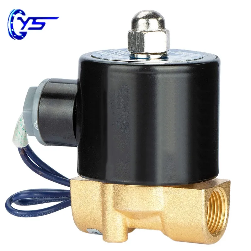 Поставка от производителя YAOSHENG латунный электромагнитный клапан 2W-160-15 DC12V DN15