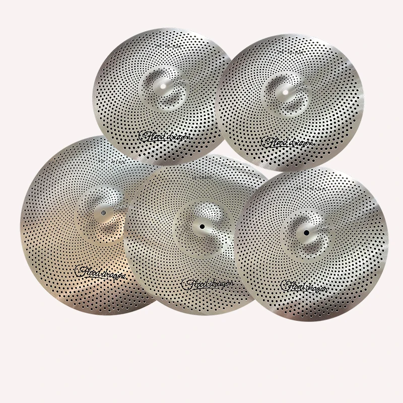 Best price superior quality Chinese supplier low volume quiet drum kit cymbals