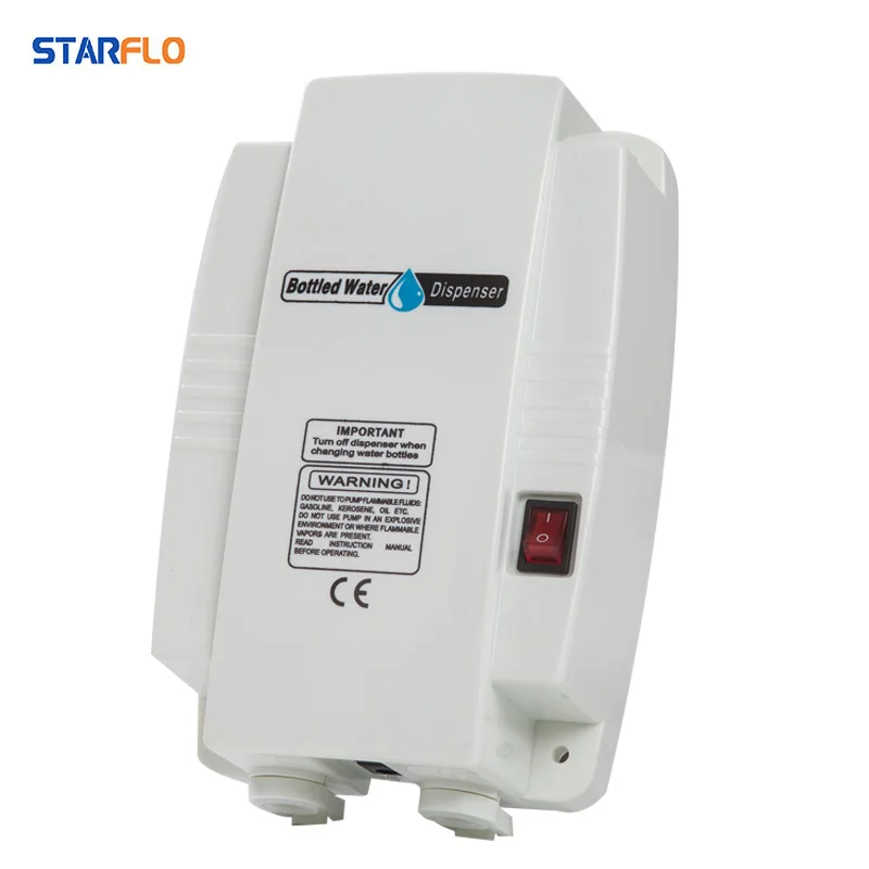 STARFLO 115v-240v AC Portable Automatic Electric Drinking Water Pump Water Dispenser Pump For 5 Gallon Bottle