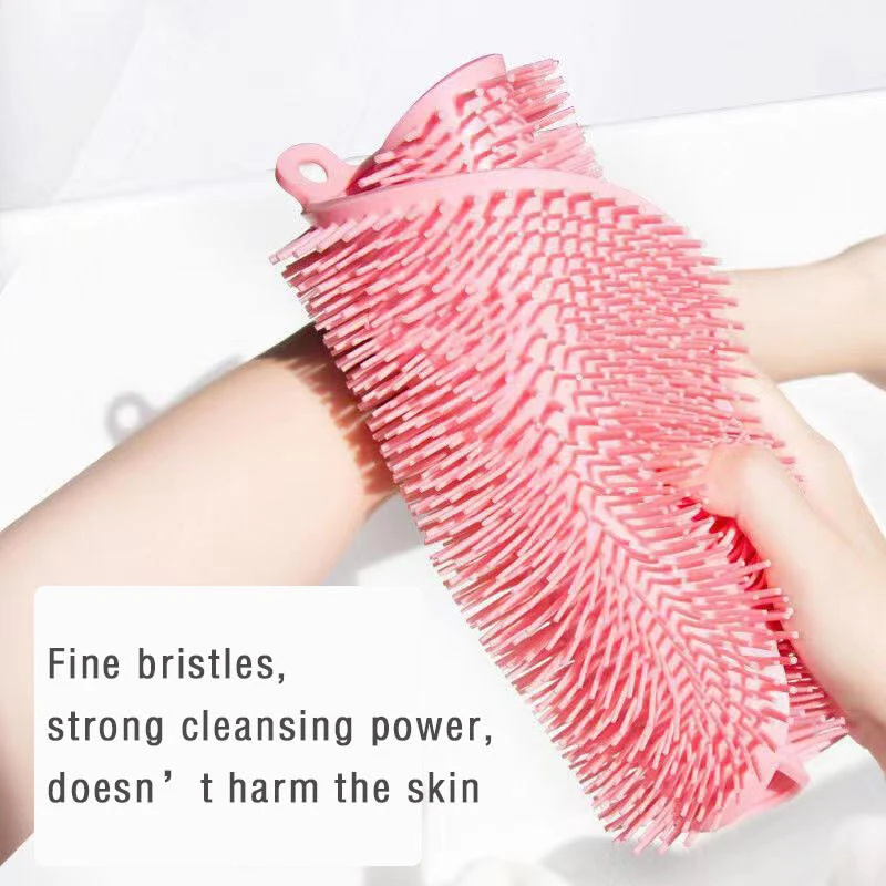 Factory Wholesale Bath Foot Mat TPR Cleansing Pads Bathroom Foot Scrubber Silicone Foot Massage Brush