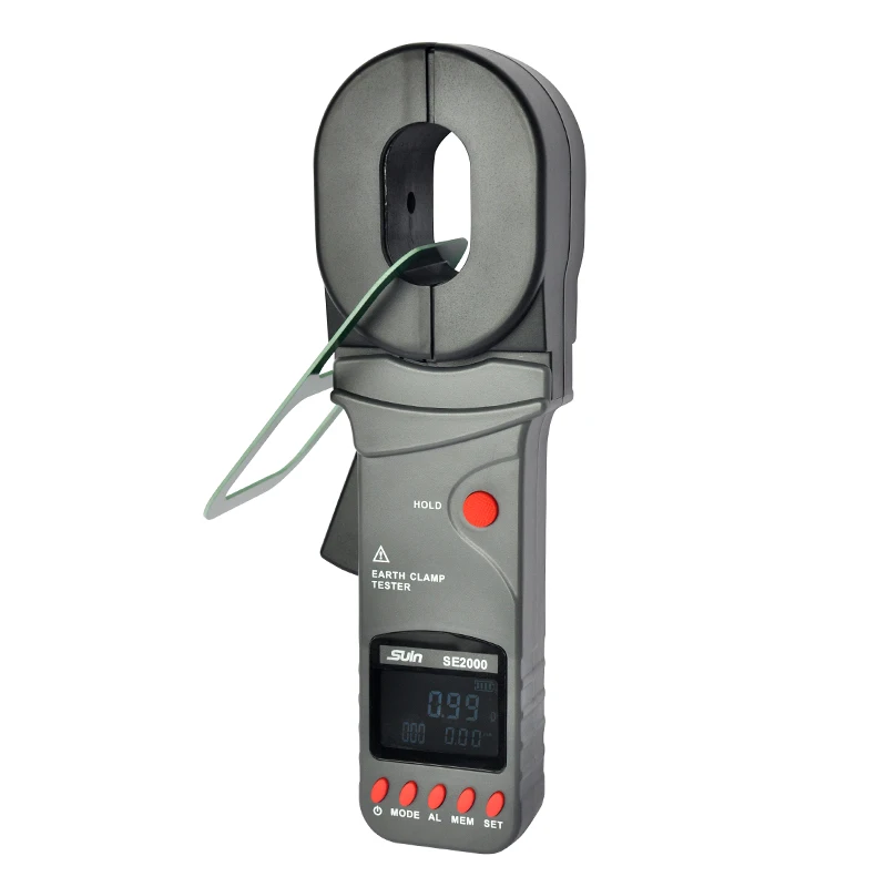 Suin SE2000 заземляющий стержень, тестеры сопротивления земли с 300 группами хранения данных