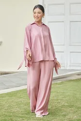 SIPO Women Muslim Sets Islamic Clothing Middle East Dress Suit Fashion Long Sleeve Skirt Modest 2 Piece Set