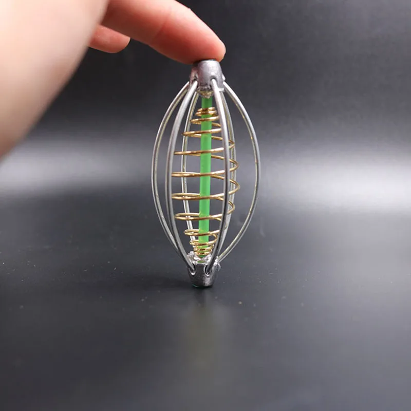 Wire Method Carp Fishing Feeder Swim Feeders Spring Lead Sinker