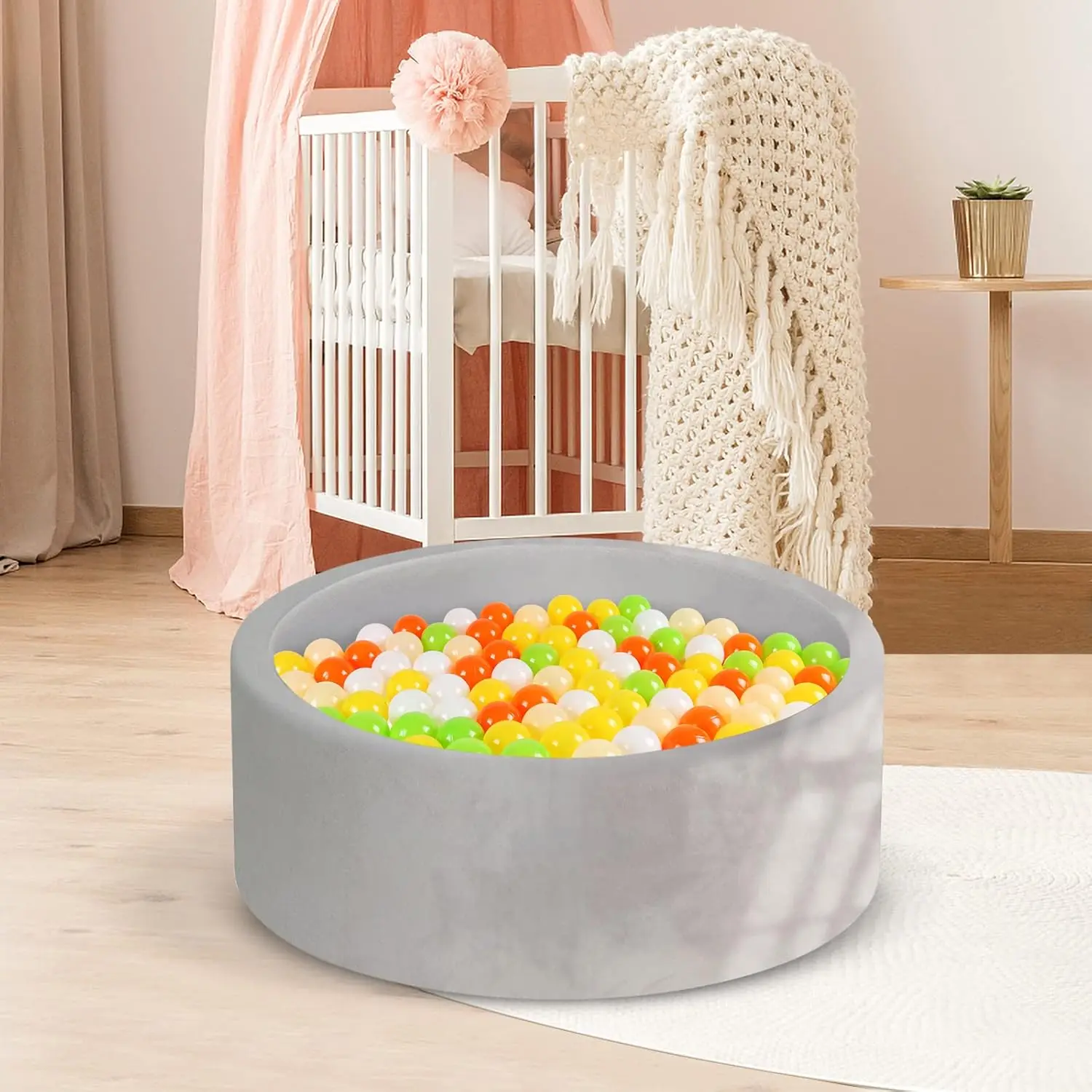 Colorful  kids plastic balls used for ballPit pool baby party accessories birthday decoration