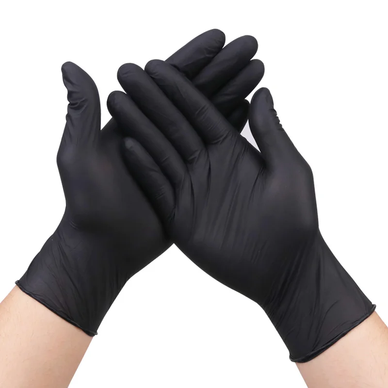 Xingyu China New Technology Product Best Quality Disposable Black Nitrile Glove