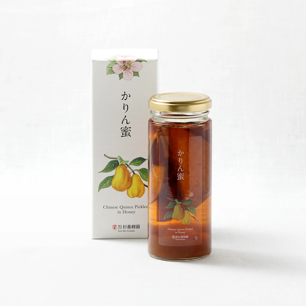 Healthy quince manufacturers bottle design honey bee charm preserved fruit