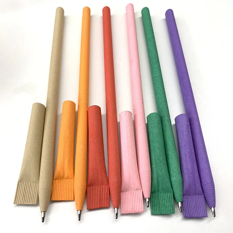 
Eco Friendly 100% Biodegradable Recycle Paper Pen for promotional 