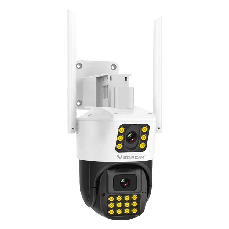 VStarcam WIFI Solar Camera Outdoor Security Zoom 3MP P2P PTZ Dual Lens Wireless Video Surveillance CCTV Cameras Solar Powered