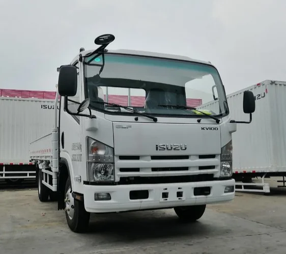 New ISUZU 3.6M Wheelbase Manual and Diesel Fuel Type 4*2 Euro V Emission Standard with 115 HP JAPAN Cargo Van Lorry truck