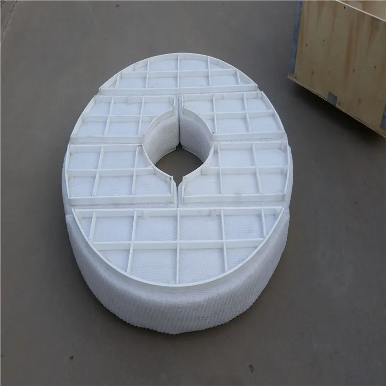 PTFE PVDF SS Monel york mesh 421 distillation column filter pp demister pad