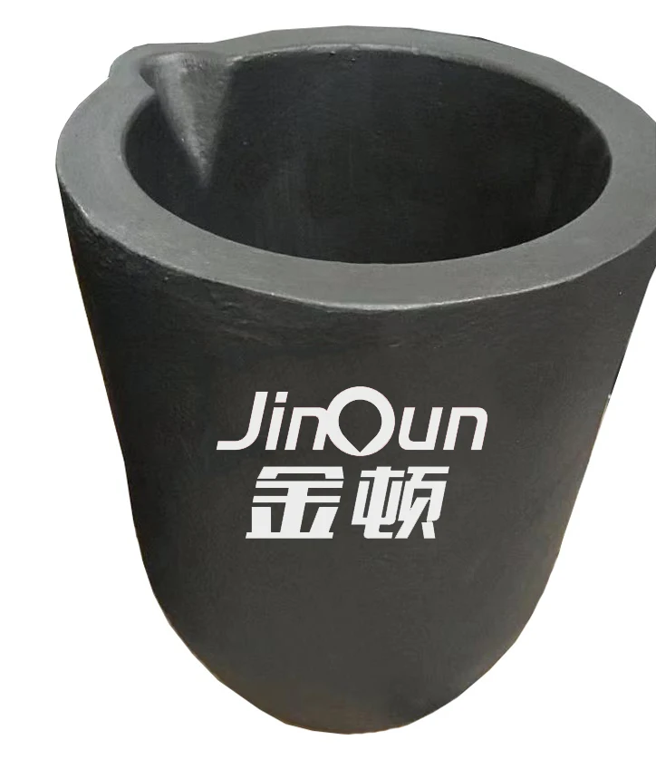 Graphite Alumina Crucibles Graphite Spouted Crucible Melting Metal Crucible