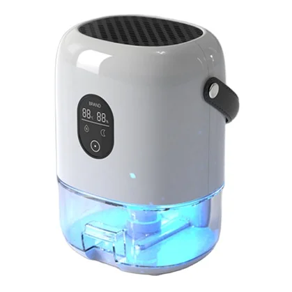 Перезаряжаемый Электрический мини-осушитель, Вращающийся беспроводной портативный домашний воздух