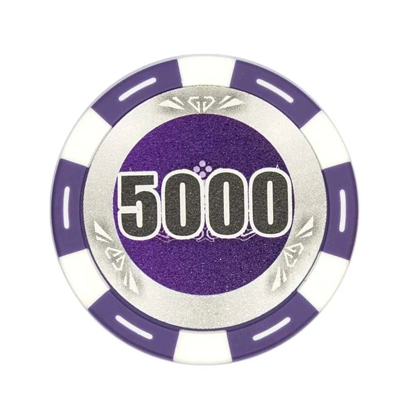 Vietnam Factory Printing Gambling ABS Poker Chips Custom Casino Ceramic Poker Chip