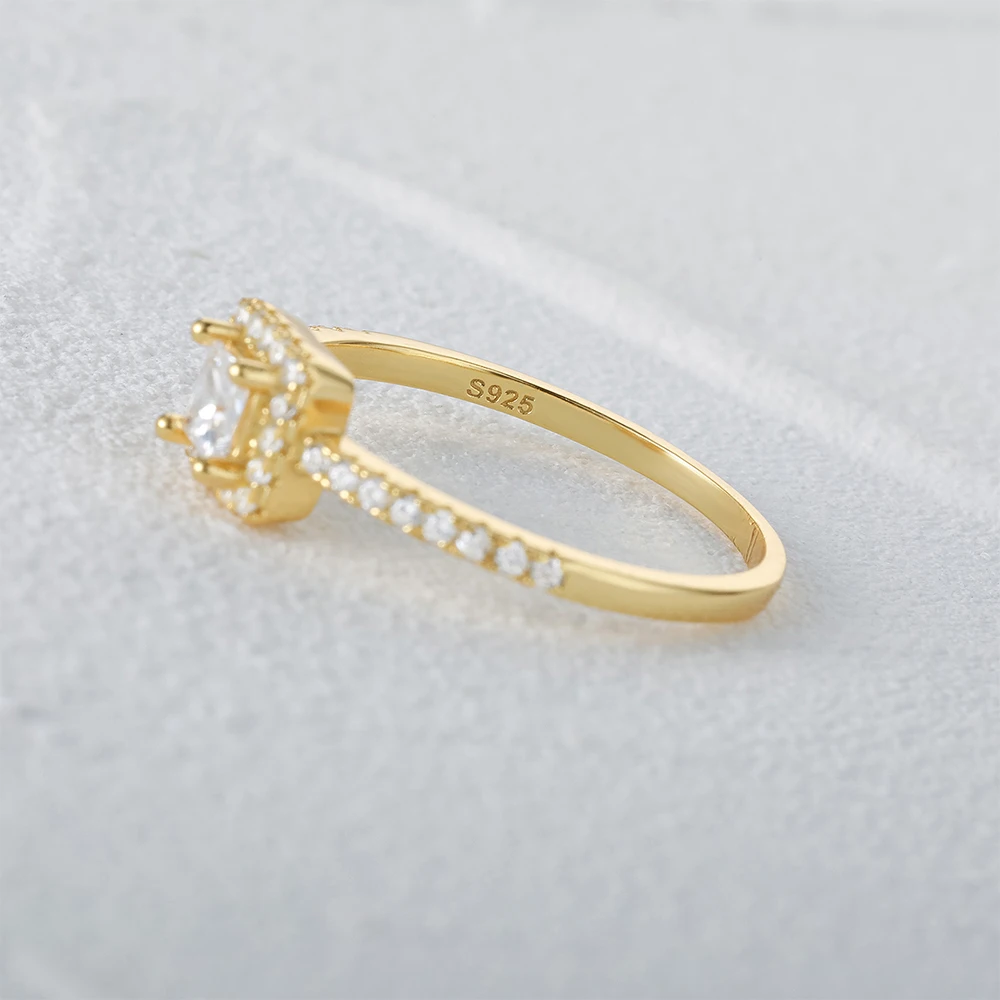 Fashion Custom Beautiful Original Cheap Girlfriend Ladies Crystal  Competitive Set Turkish Eternity Golden Supplier Silver Ring