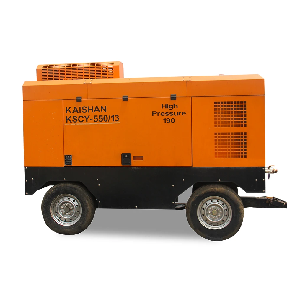 KAISHAN KSCY-550/13 diesel motor screw air compressor Portable