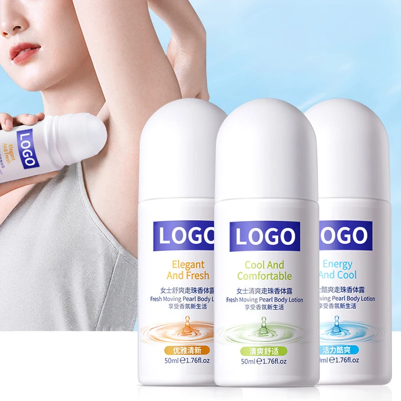 Wholesale Natural Aluminum Free Vegan Organic Deodorant Antiperspirant, Unisex Underarm Roll On Body Deodorant