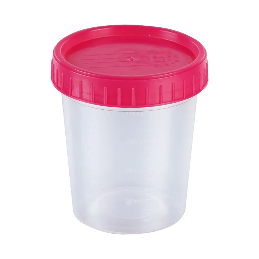 10ml 20ml 30ml Disposable Plastic Urine Specimen Collection Cups with Lid