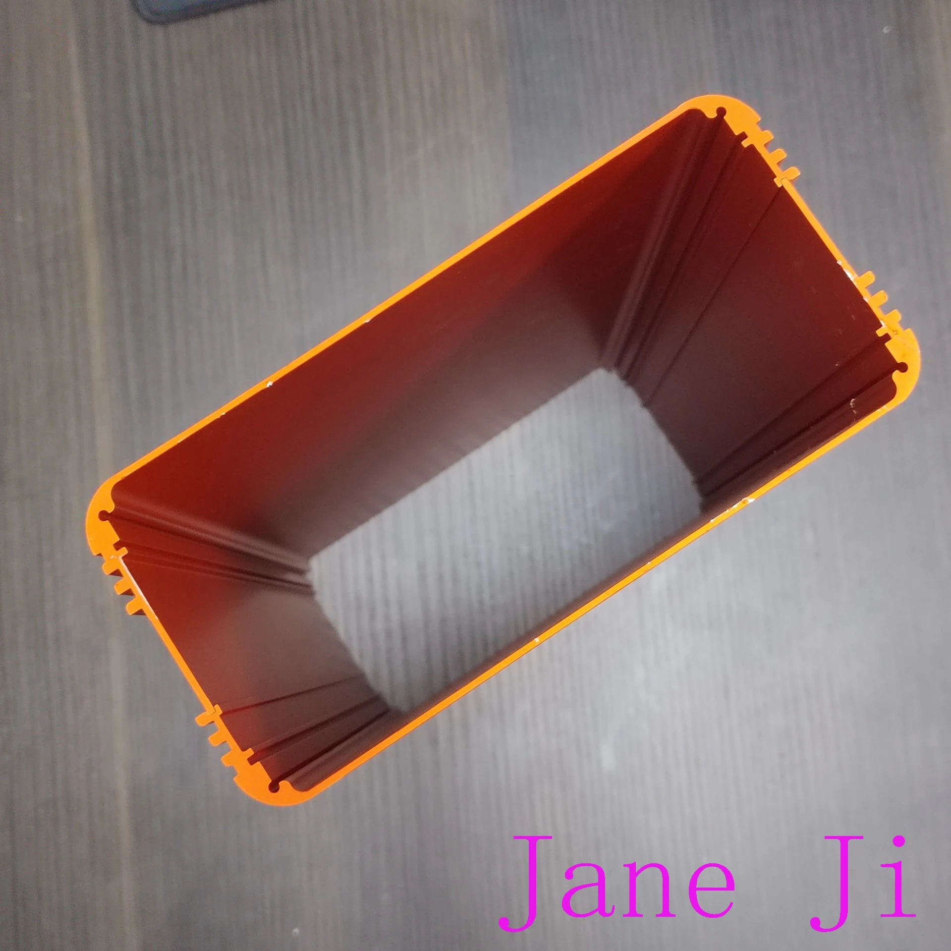 Gold Anodized Extruded Aluminum Enclosure