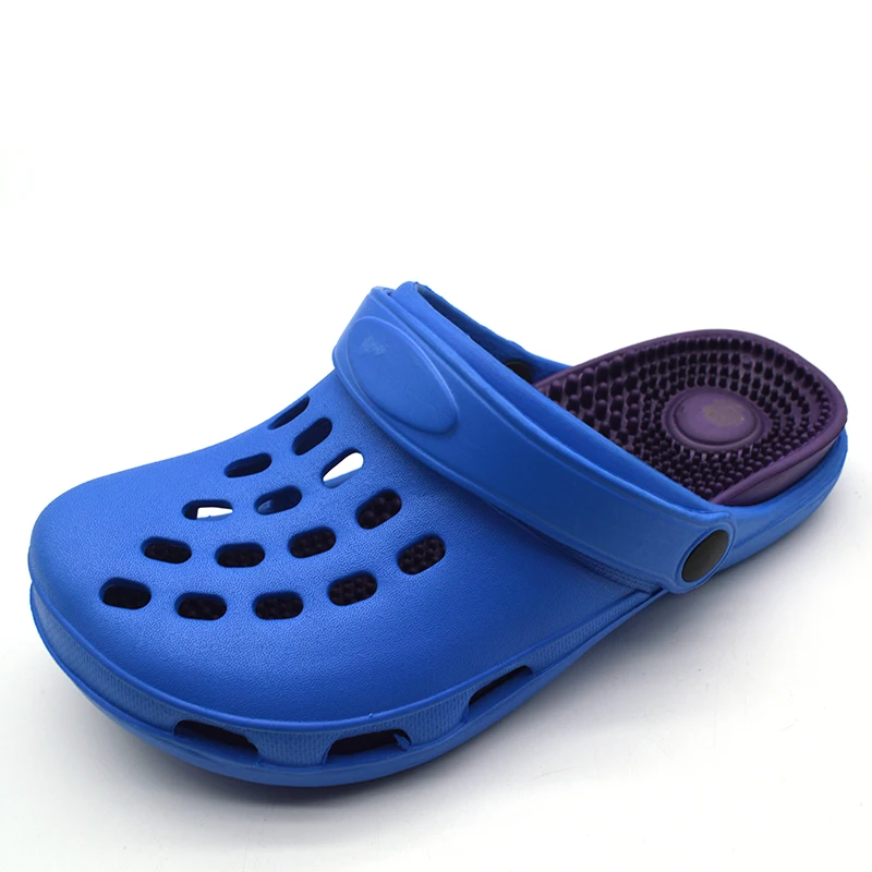 Hot Summer Eva Clogs with Light Flat Massage Insole Closed Toe Design for Spring and Autumn
