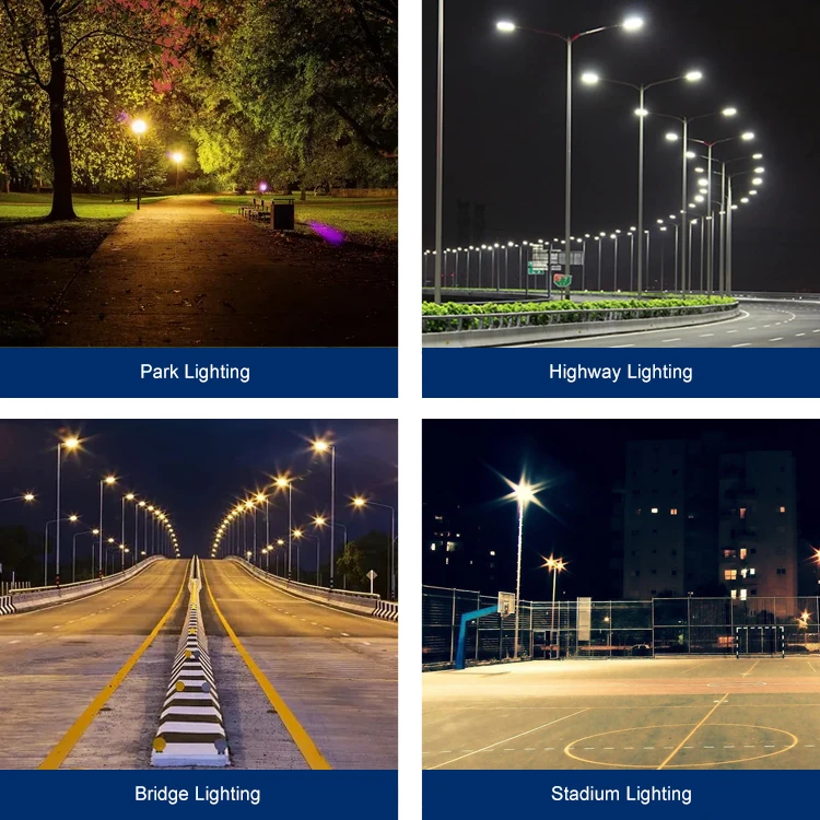 Switch Control High Brightness Ip66 Waterproof Energy-Saving SMD Patch Led Outdoor Street Lights