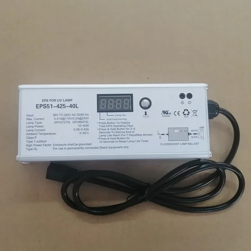 45 Вт 103w 100w 150w УФ-лампы балласт со светодиодным цифровым показать Срок службы лампы AC100-240v цифровой электронный