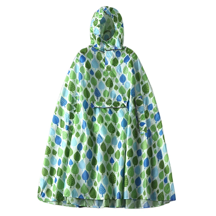 
Fast Shipping Blue Polyester Pvc Pu Coating Motorcycle Rain Poncho With Brim 