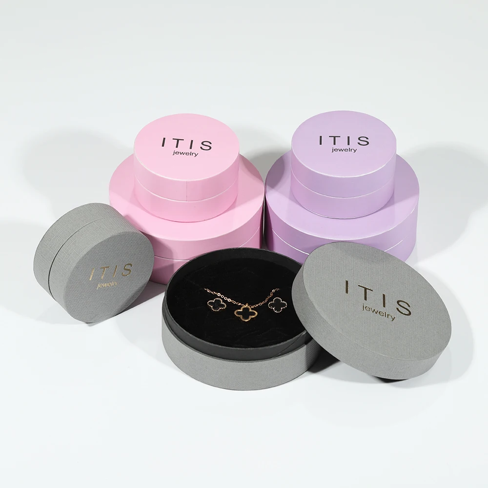 Customized jewelery packaging necklace box packaging jewelry packaging box with logo