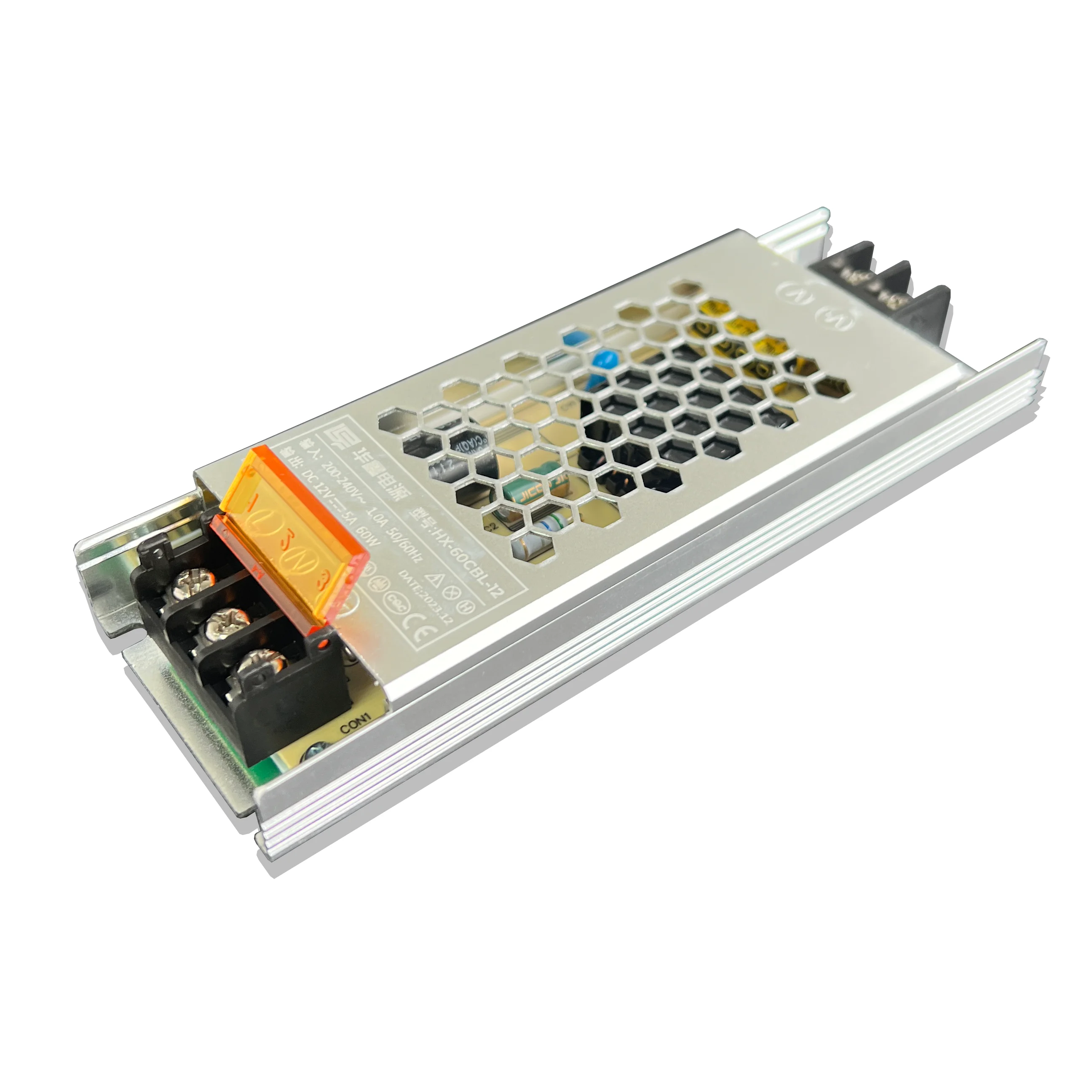 HX-60CBL-12 New Quality Slim 60W Switching Power Supply LED driver transformer AC to DC 12V 5A for LED Light Box and lighting