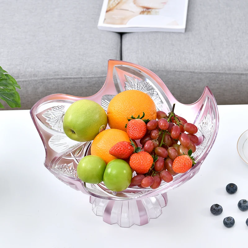 Attractive Price Accept Packaging Customization Creative Modern Style Decoration Fruit Dish Decoration Fruit Dish