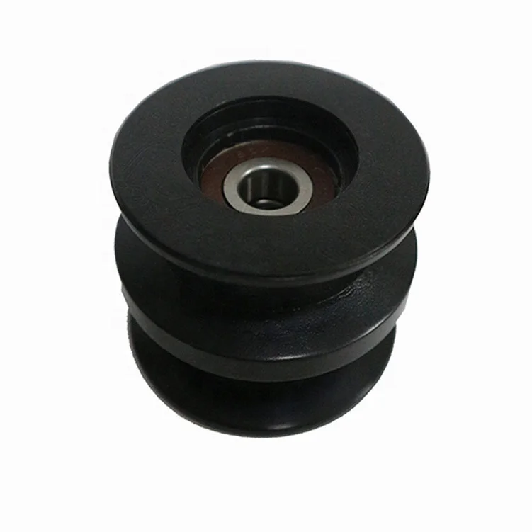 Производитель oem cnc пластиковый pom Delrin с подшипниковым шкивом нейлоновый