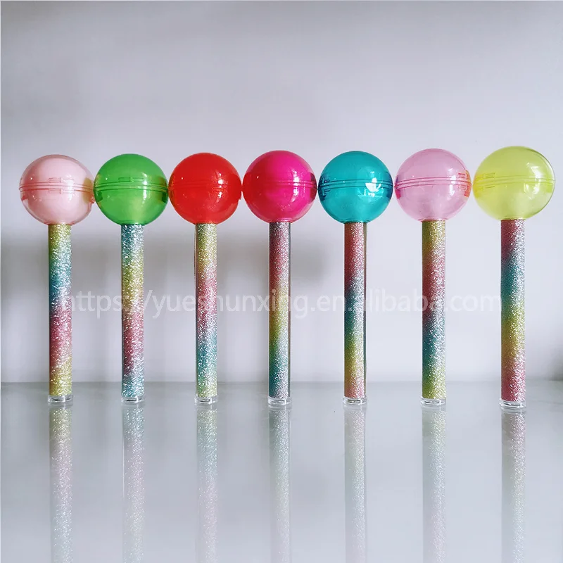candy lipgloss tube lip balm container jewelry Lollipop lip gloss tubes
