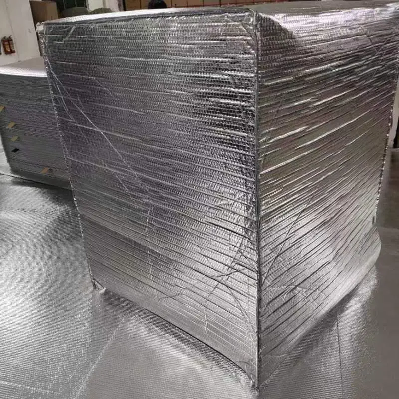 Specification Material Packaging Customization Thermal Pallet Cover Insulated Reusable Keg Wraps Thermal Insulated Pallet Covers